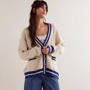 We the Free People Varsity Cardigan
